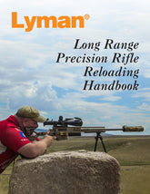 Lyman Long Range Precision Reloading Handbook cover in white (9816060)